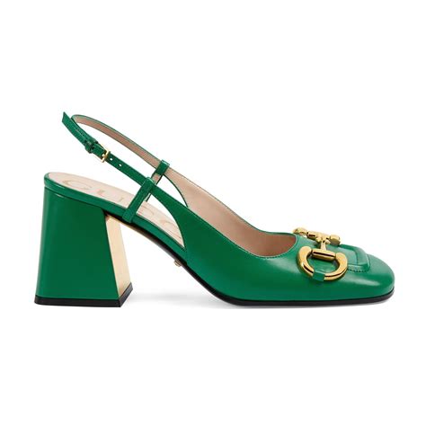 gucci slingbacks|gucci slingback horsebit.